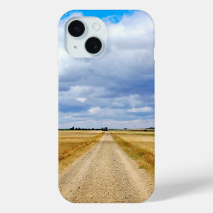 Carretera Boadilla del Camino - Itero de la Vega iPhone 15 Case
