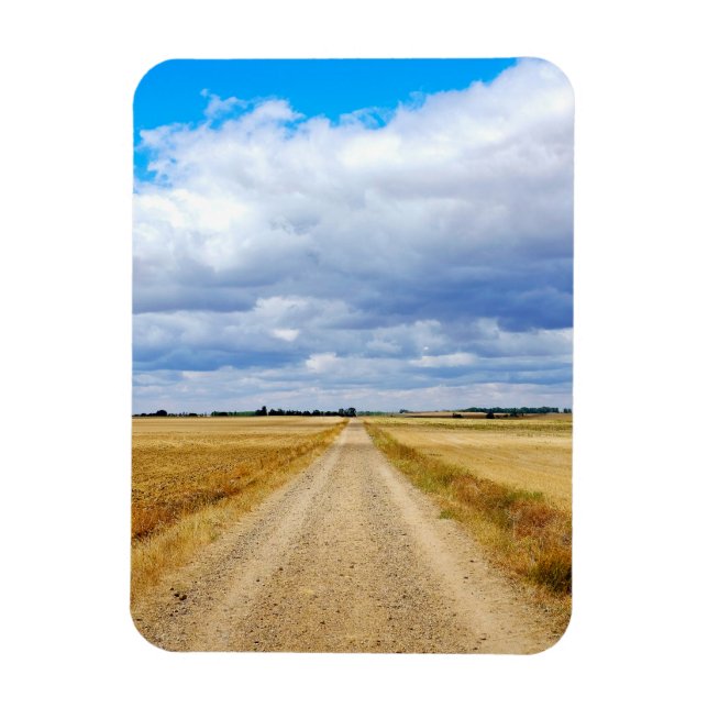 Carretera Boadilla del Camino - Itero de la Vega Magnet (Vertical)