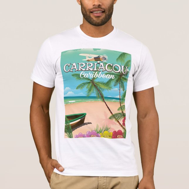 Carriacou travel poster T-Shirt (Front)