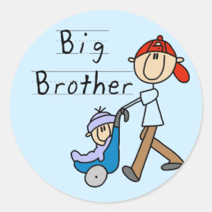 Carriage Big Brother Tshirts and Gifts Classic Round Sticker