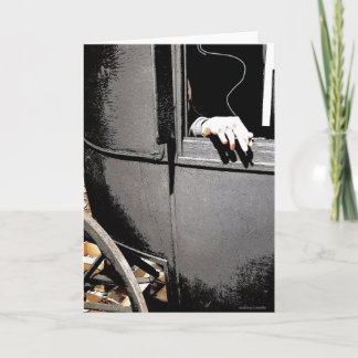 Carriage Lady Card