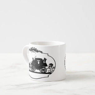Carriage Ride With Cupid Apparel and Gifts Espresso Cup