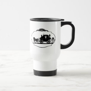 Carriage Ride With Cupid Apparel and Gifts Travel Mug