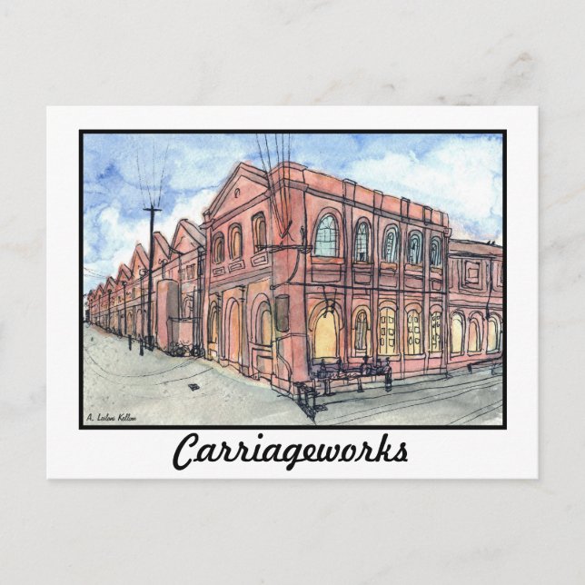 Carriageworks Building Postcard (Front)