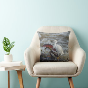 CARRIBEAN BIRD THROW PILLOW