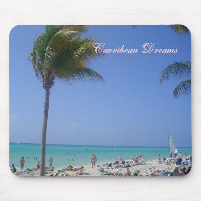 Carribean Dreams Mouse Pad (Front)