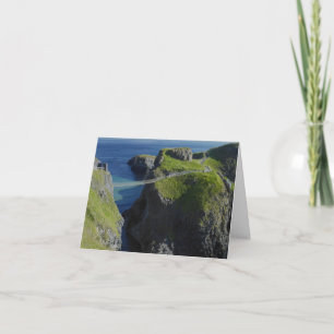 Carrick A Rede Rope Bridge Northern Ireland Card