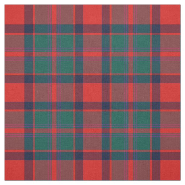 Carrick District Tartan Fabric (Swatch)