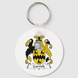 Carrick Family Crest Key Ring