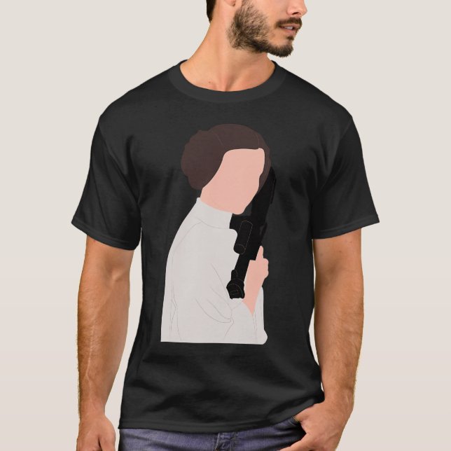 Carrie Fisher T-Shirt (Front)