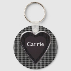 Carrie Stole My Heart Keychain