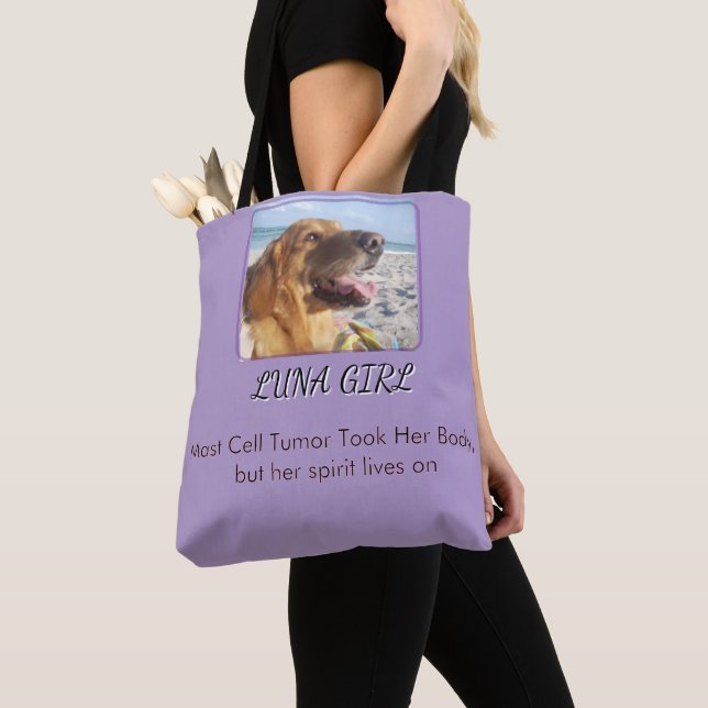 Carried By Her Endless Spirit Tote Bag (Close Up)