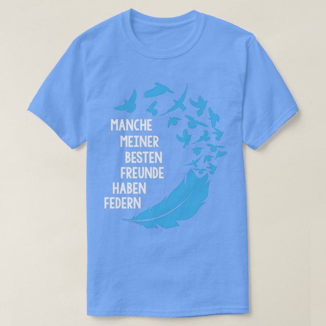 Carrier pigeon pigeon fancier pigeon feather 2 T-Shirt (Design Front)