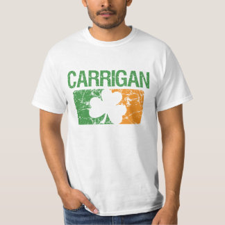 Carrigan Surname Clover T-Shirt