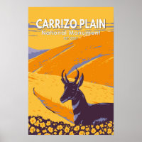 Carrizo Plain National Monument California Vintage