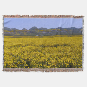 Carrizo Plain National Monument Throw Blanket