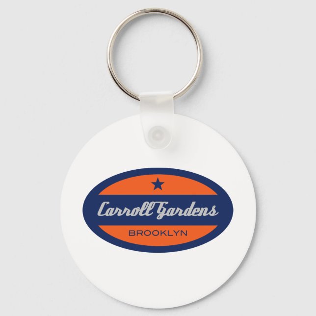 Carroll Gardens Key Ring (Front)