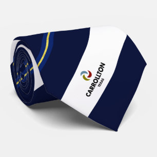 Carrollton (Texas) city flag Neck Tie