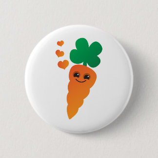 Carrot 6 Cm Round Badge