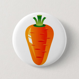Carrot 6 Cm Round Badge