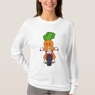 Carrot as Biker with Motorcycle.PNG T-Shirt