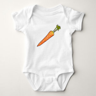 Carrot Baby Bodysuit