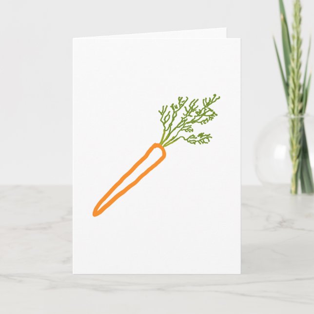 Carrot Card (Front)