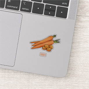 Carrot cartoon illustration