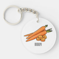 Carrot cartoon illustration