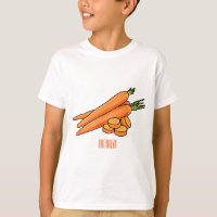 Carrot cartoon illustration