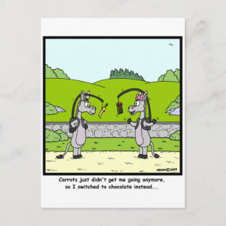 Carrot & Chocolate Postcard