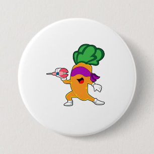 Carrot Darts Dart 7.5 Cm Round Badge