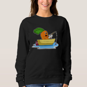 Carrot Fisher Fishing rod Fishing Sweatshirt