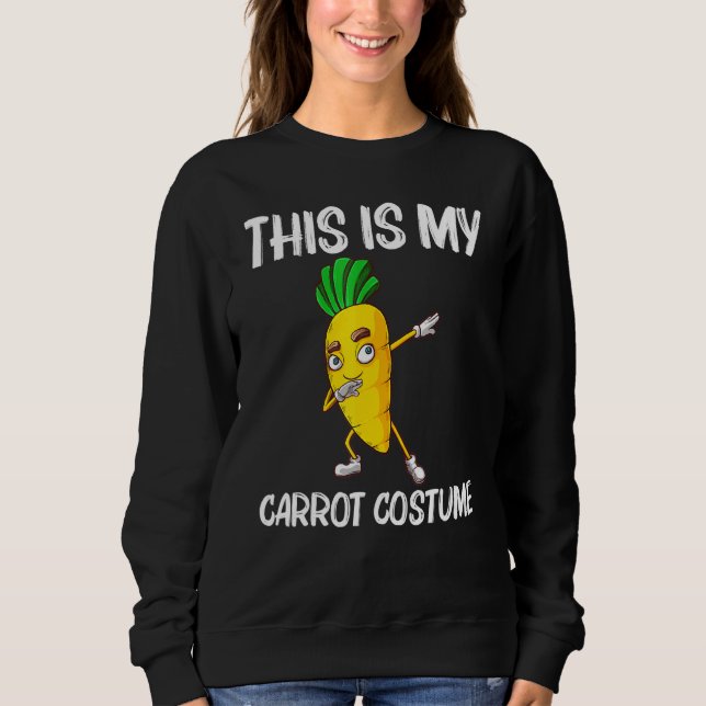 Carrot For Men Women Vegan Farm Vegetable Plant _2 Sweatshirt (Front)