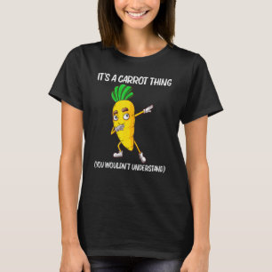 Carrot For Men Women Vegan Farm Vegetable Plant _6 T-Shirt