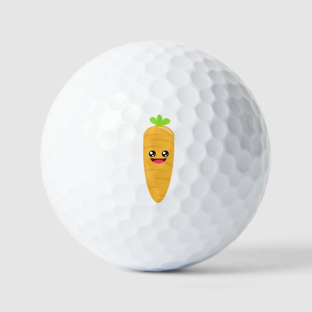 Carrot Golf Balls (Front)