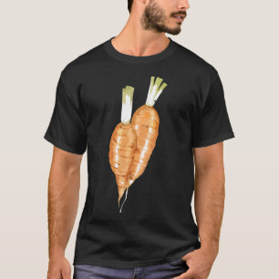 Carrot Halloween Group Costume Salad Vegan Vegetar T-Shirt
