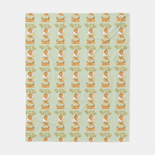 Carrot Karate CARRATE Fleece Blanket