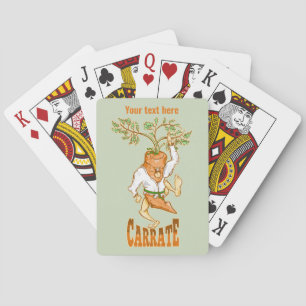 Carrot Karate CARRATE Playing Cards