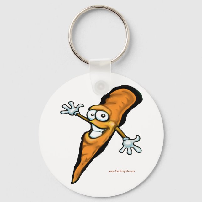 Carrot Key Ring (Front)