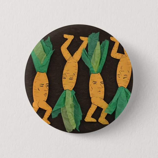 Carrot-Kun Button (Front)