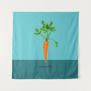 Carrot levitation tapestry