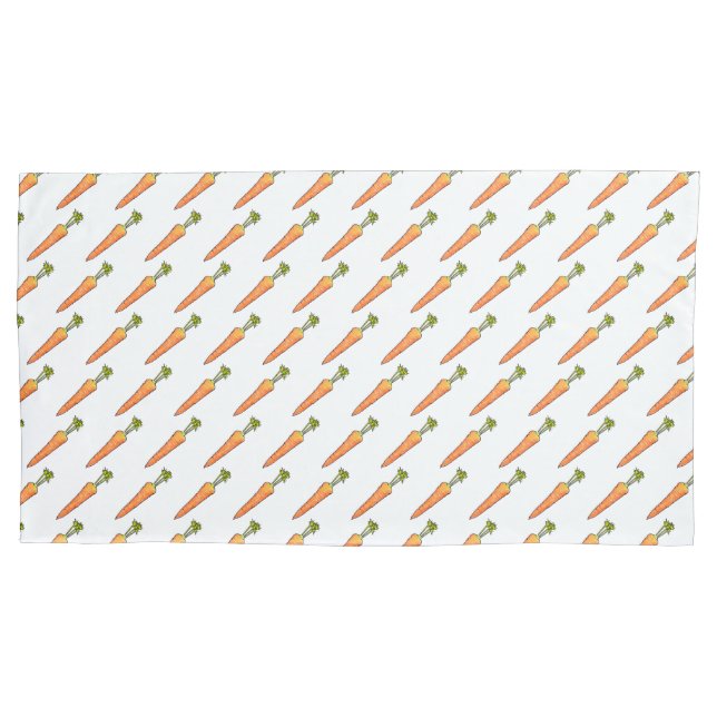 Carrot Pillowcase (Front)