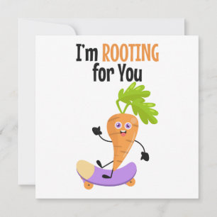 Carrot Pun Support Card