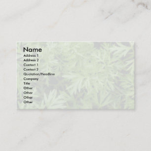 Carrot Tops Custom Gardeners Business Card