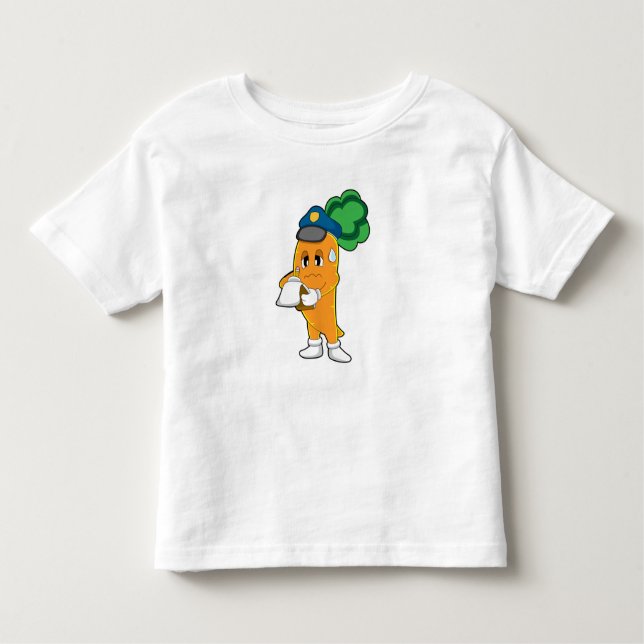 Carrot Traffic warden Parking ticket Toddler T-Shirt (Front)