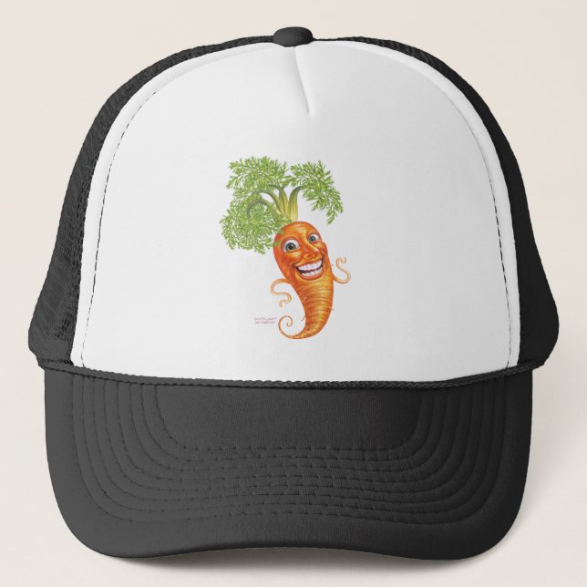carrot trucker hat (Front)