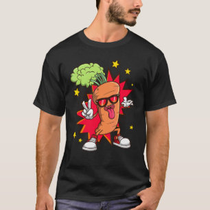 Carrot Vegans Vegetable Botanists T-Shirt