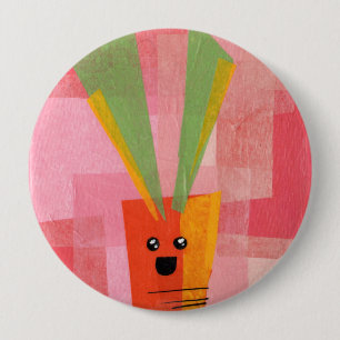 Carrot! Vegeta-Button 10 Cm Round Badge