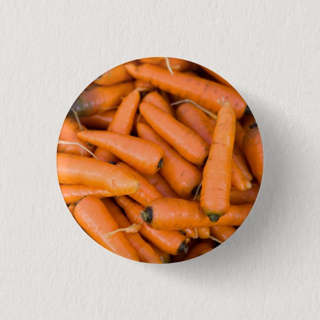 Carrots 3 Cm Round Badge (Front)